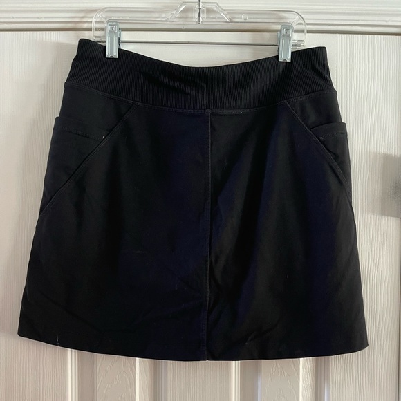 Athleta black stretch skort sz S - Picture 2 of 7